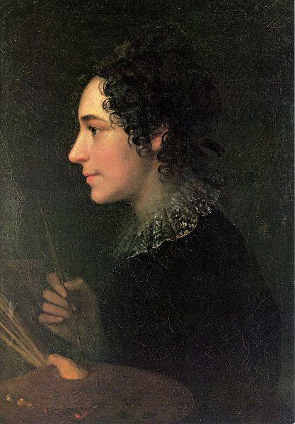 Marie Ellenrieder Self-portrait oil painting image